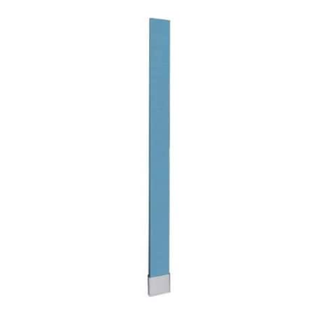 Gec ASI Global Partitions Polymer Pilaster w/ Shoe - 7inW x 82inH Blue 40-90870795-BU